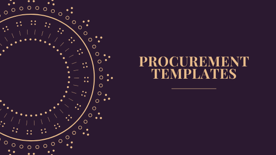 procurement templates